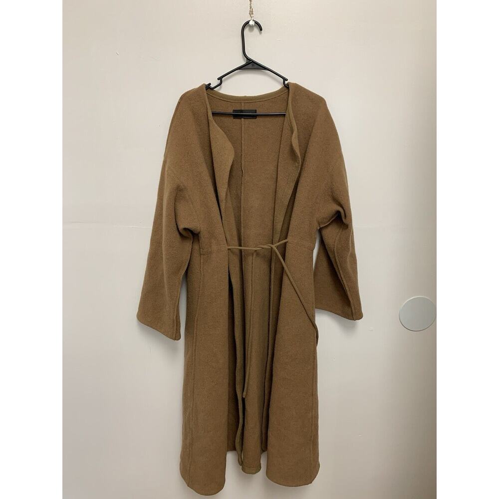 ASM Anna 100% Open Tie Front wool Coat Size M